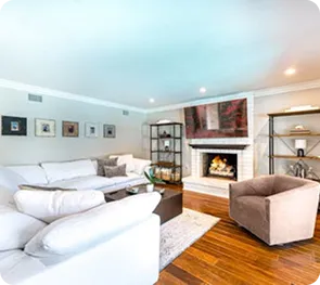 Livingroom Parquet flooring