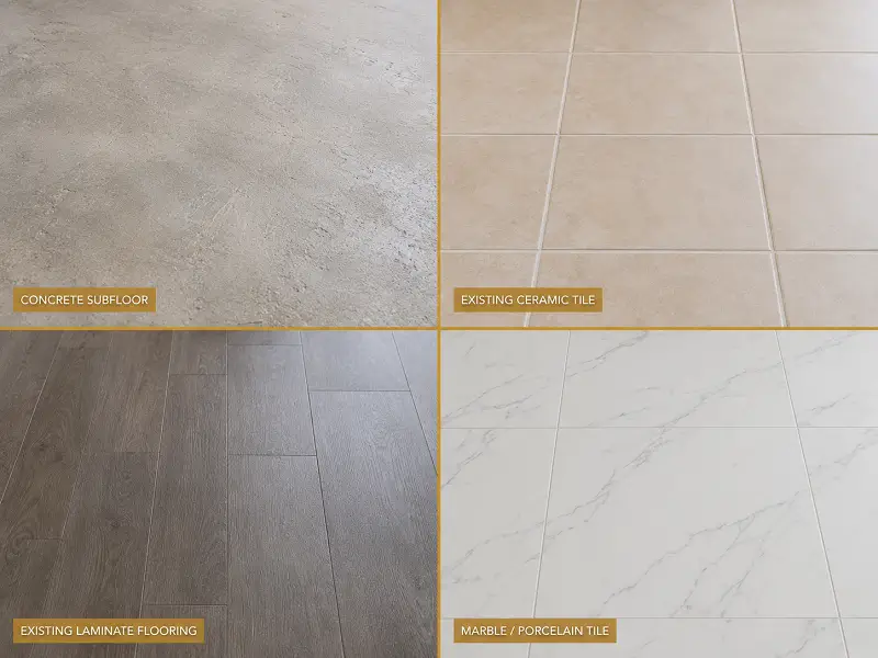 Subfloor preparation requirements for vinyl flooring installation in UAE