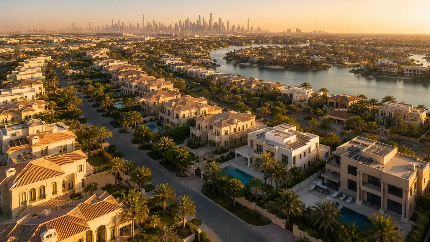 Premium villa communities served in Dubai and Abu Dhabi for vinyl flooring