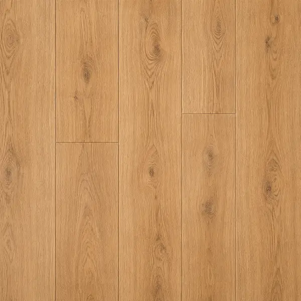 Vinyl plank in oak wood-look finish